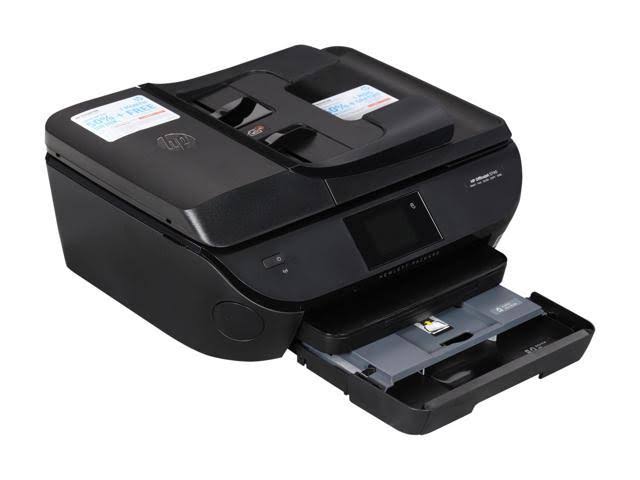 HP Officejet 5740 Wireless All-In-One Inkjet Color Printer - Black