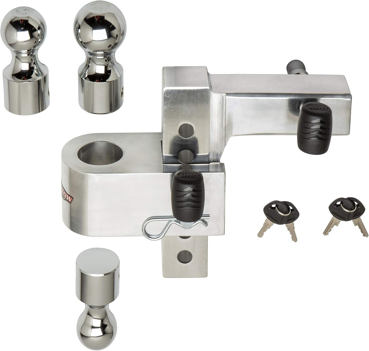 Uriah Products Aluma-Tow 6 Drop Ball Mount for 2 Receiver (UT623410)