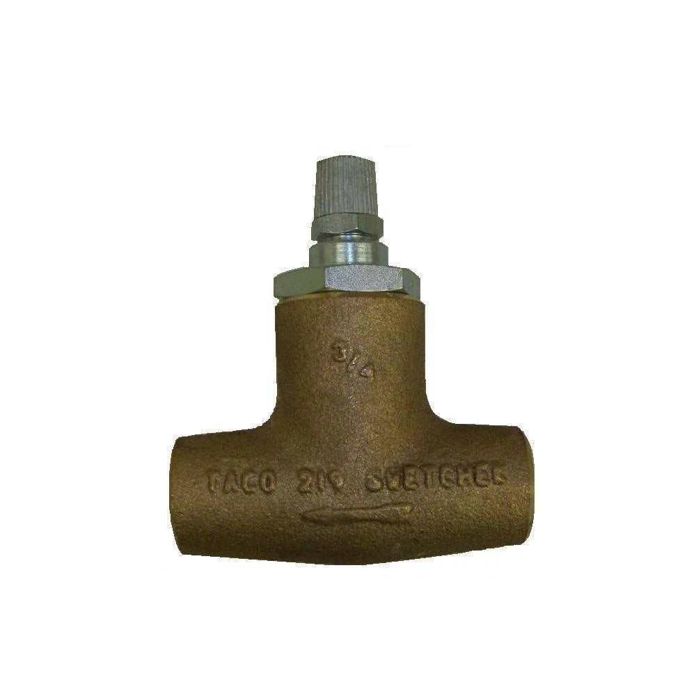Taco 219-4 3/4x22 Sweat Bronze Horizontal Flo-Check Valve