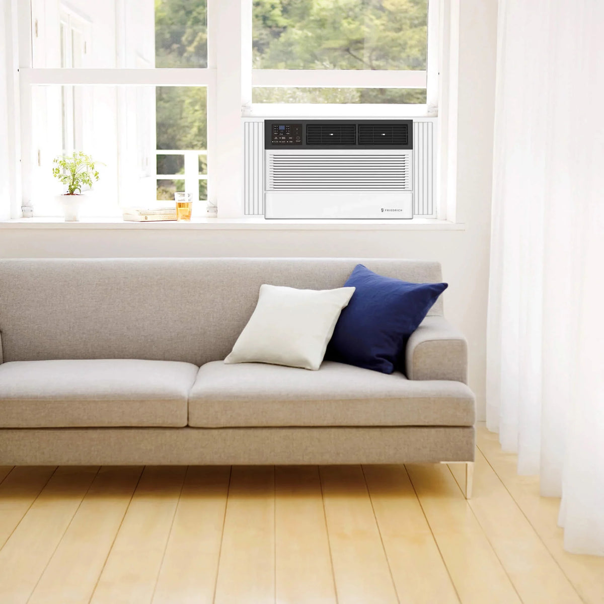 Friedrich Chill Premier Wi-Fi Controlled Air Conditioner Window Unit, White