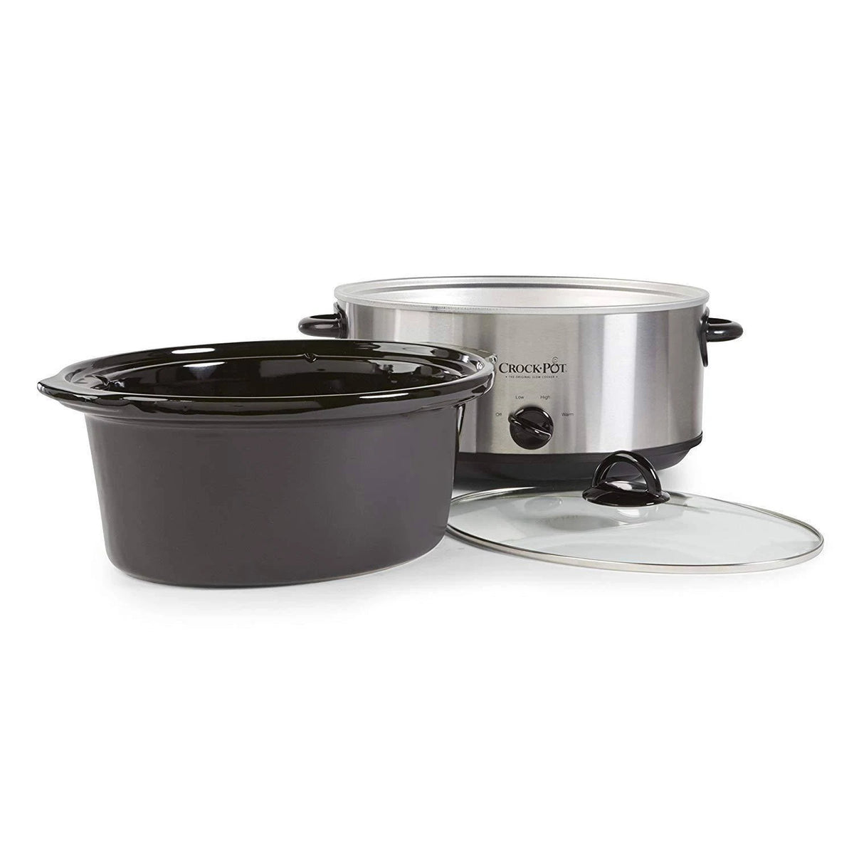 Crock-pot Scv700ss Stainless Steel 7-Quart Oval Manual Slow Cooker, 7 Quart