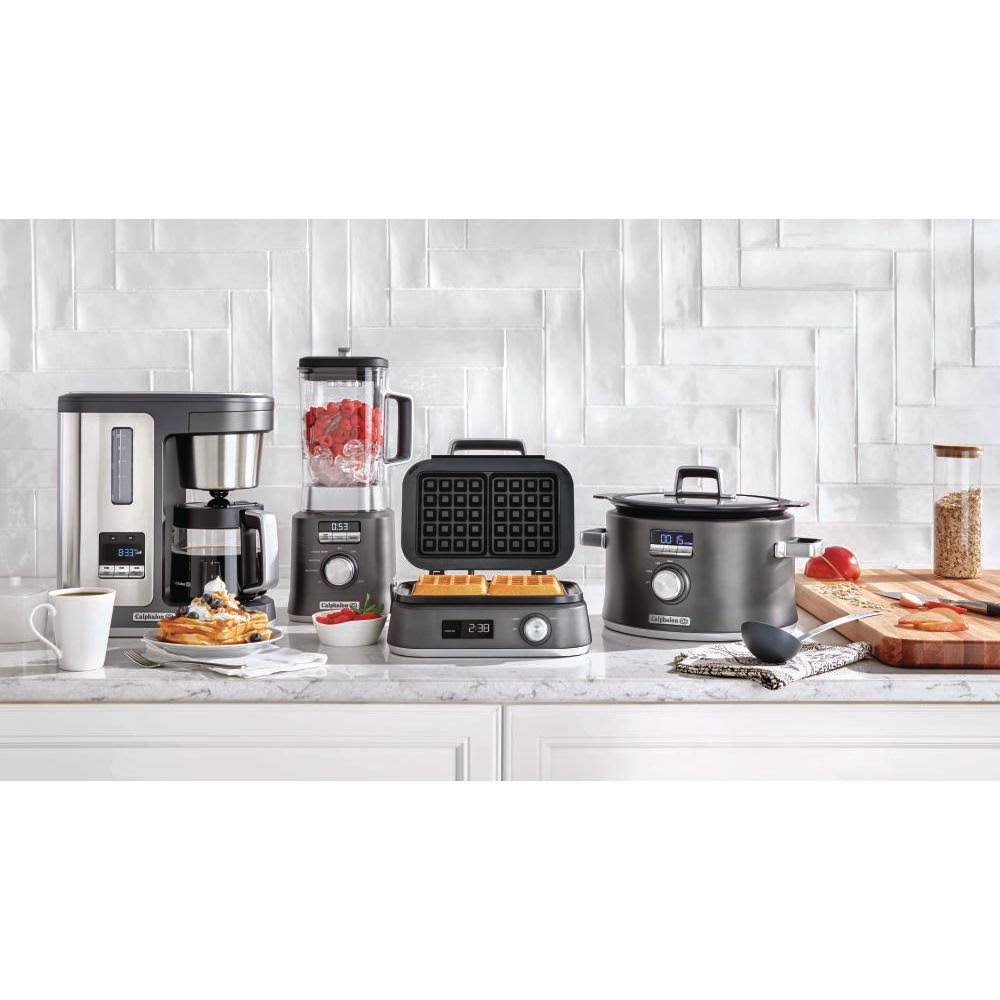 Calphalon Digital Saut Slow Cooker Dark Stainless Steel