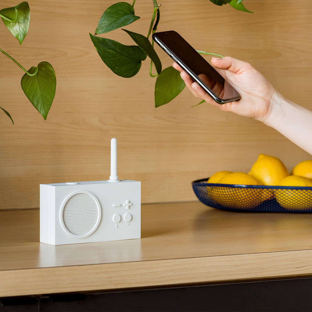 Lexon Tykho 3 FM Radio u0026 Bluetooth Speaker | Mastic