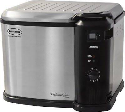 Masterbuilt 23011114 Butterball Indoor Electric Turkey Fryer, XL X-Large