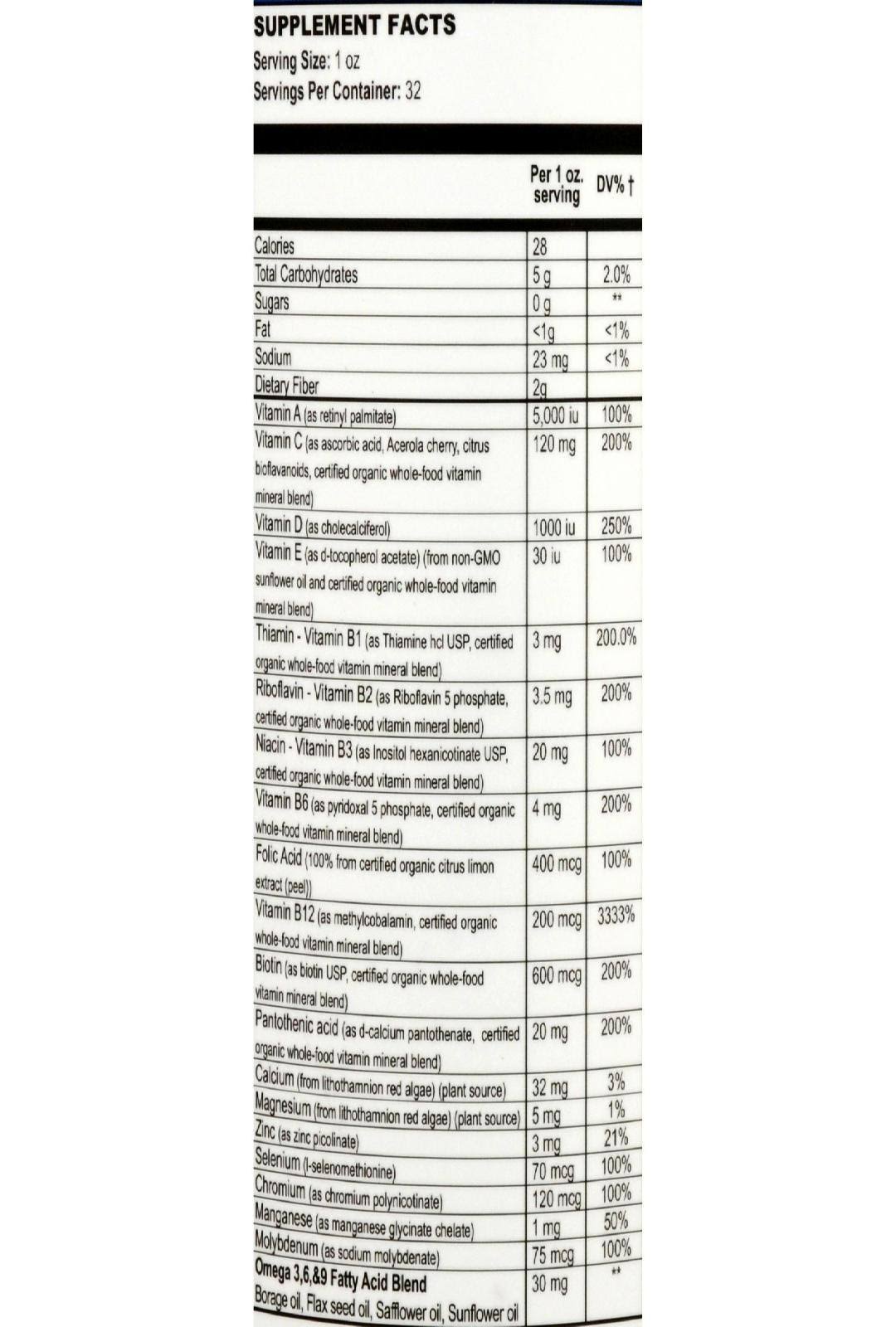 Liquid Health Complete Multiple, Natural Berry Flavor - 32 fl oz
