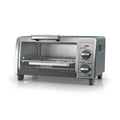 4-Slice Stainless Steel Toaster Oven Black + Decker, Silver