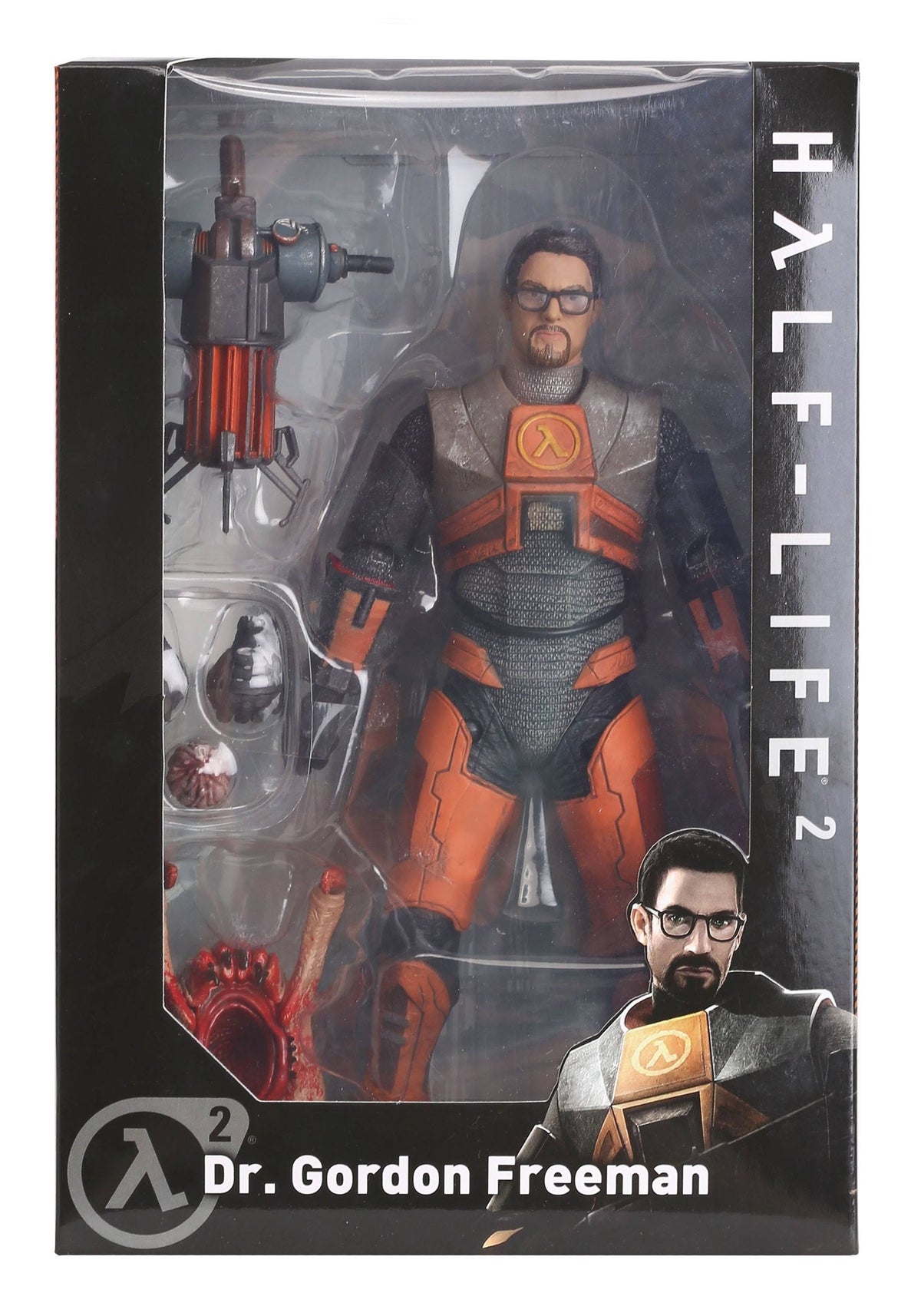 Half Life 2 Dr. Gordon Freeman 7x22 Action Figure