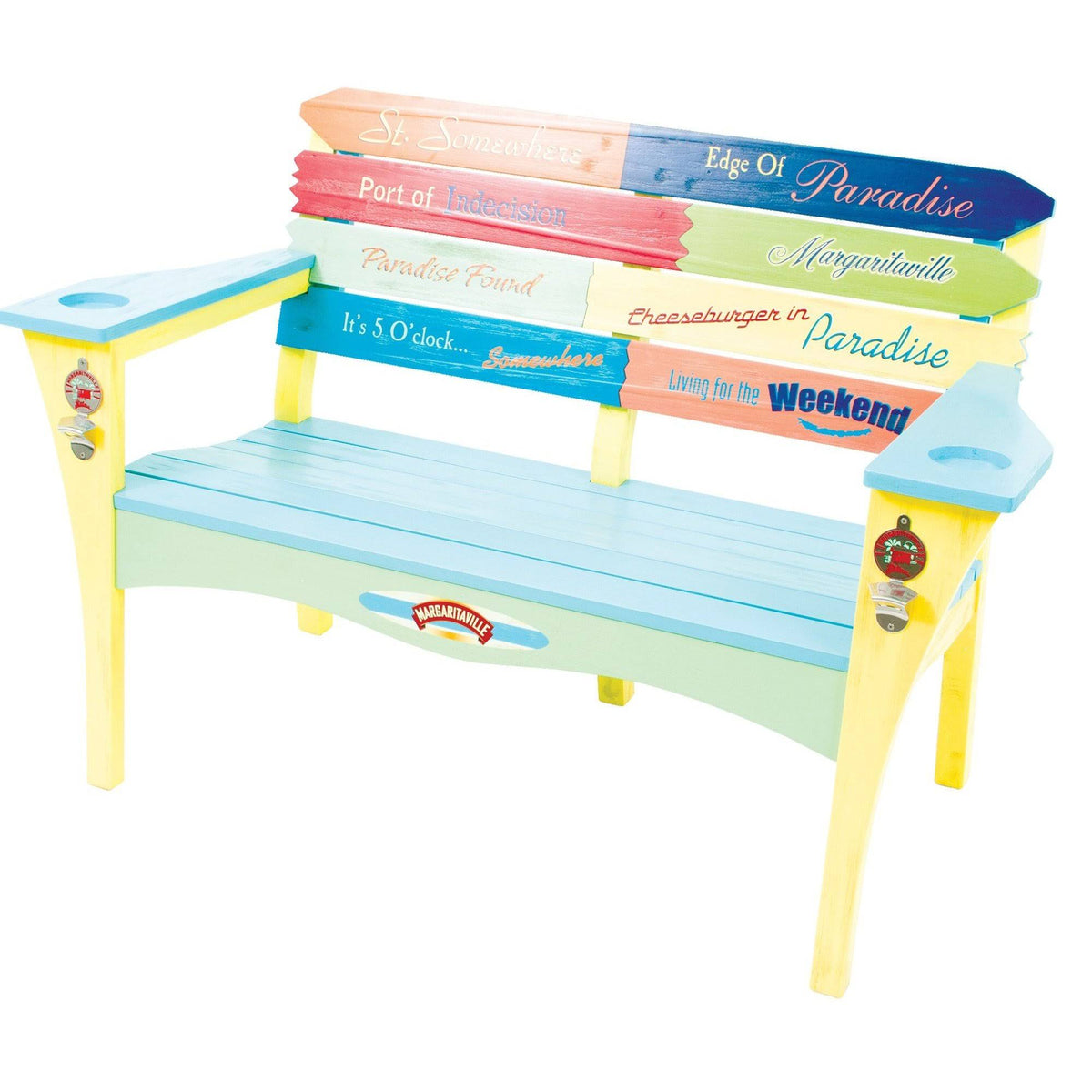 Margaritaville Garden Bench - Southern Most Point