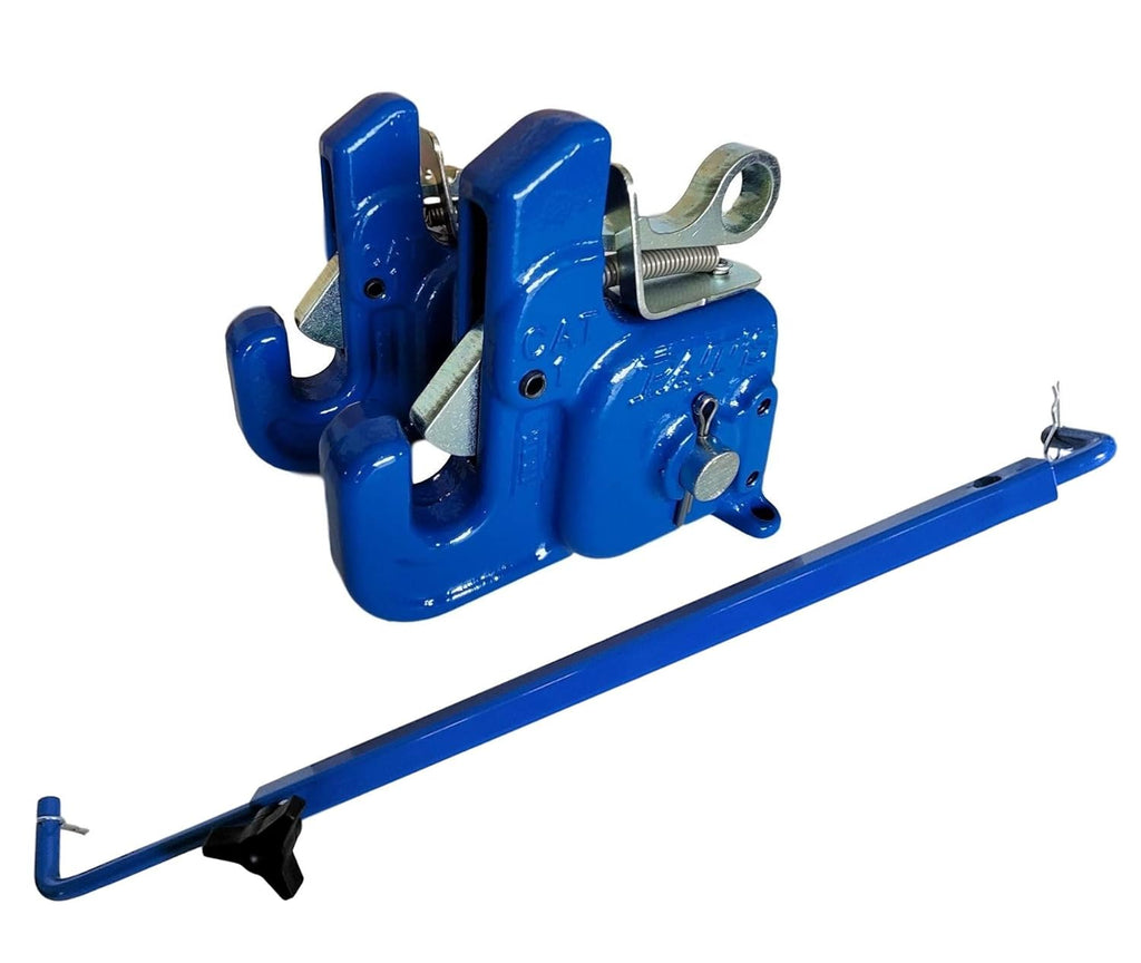 Pat's Easy Change with Stabilizer Bar - Best Quick Hitch System On The Market ?C Flexible, Durable and Affordable (CAT #1 Green)