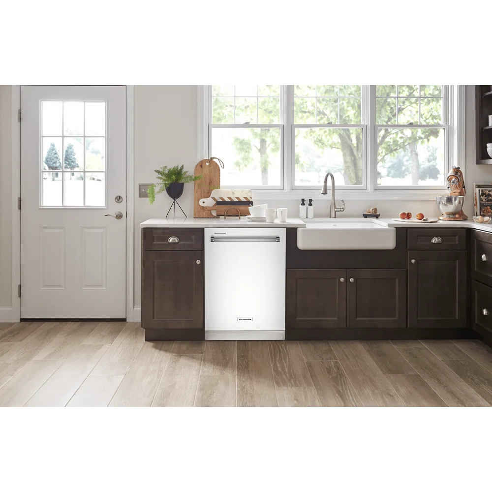 Kitchenaid Kdte204k 24 Wide 13 Place Setting Energy Star Certified Built-In Top Control