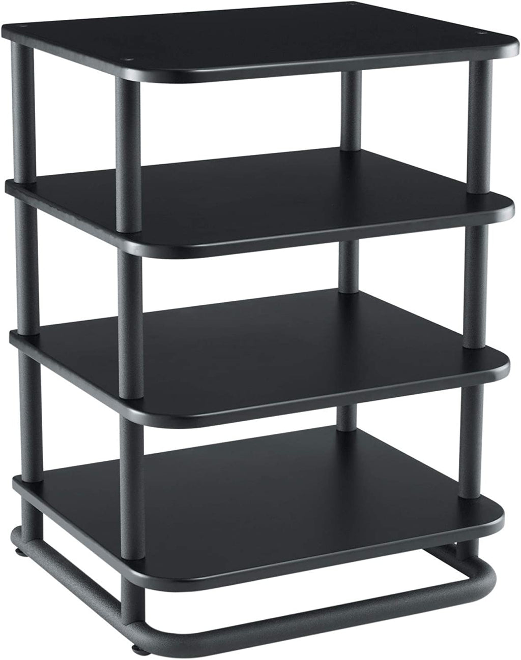Sanus AV Media Stand with Built-in Cable Mangement & Adjustable Feet - Heavy Duty Design Holds 400lbs of Audio/Video Components - Features Simple 15-Minute Install & Includes All Hardware