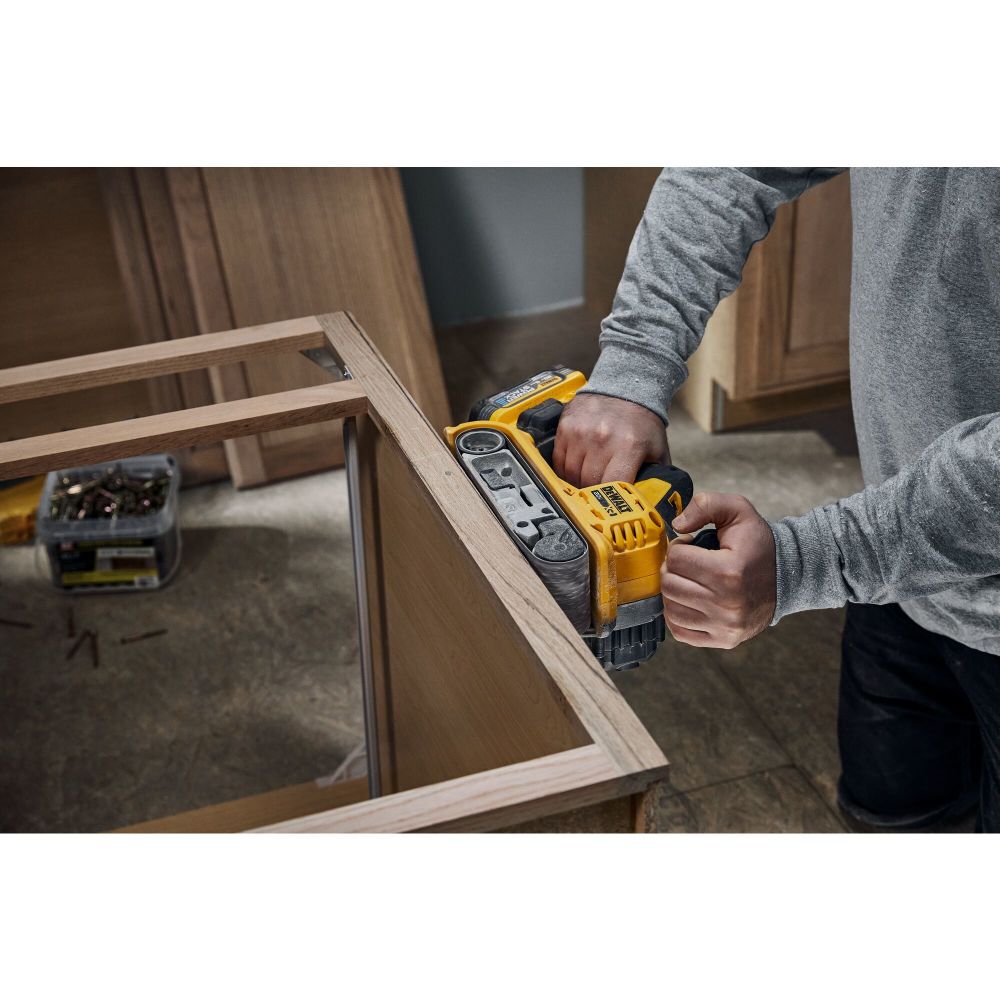 DEWALT XR 20V Max 3x21 Belt Sander DCW220B from DEWALT