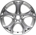 Partsynergy Replacement For New Replica Aluminum Alloy Wheel Rim 17 Inch Fits 2018-2010 Mazda 5 5 Lug 114.3mm 5 Spokes