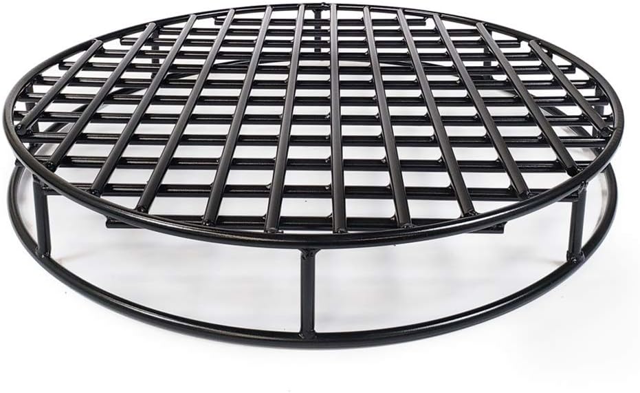 Walden Fire Pit Grate Round - 28 Premium Heavy Duty Steel Grate for Outdoor Firepits - Above Ground Fire Grate (28)